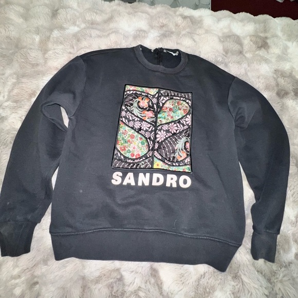 Women's Sandro Sweatshirt.Size 1_Small - Picture 4 of 16